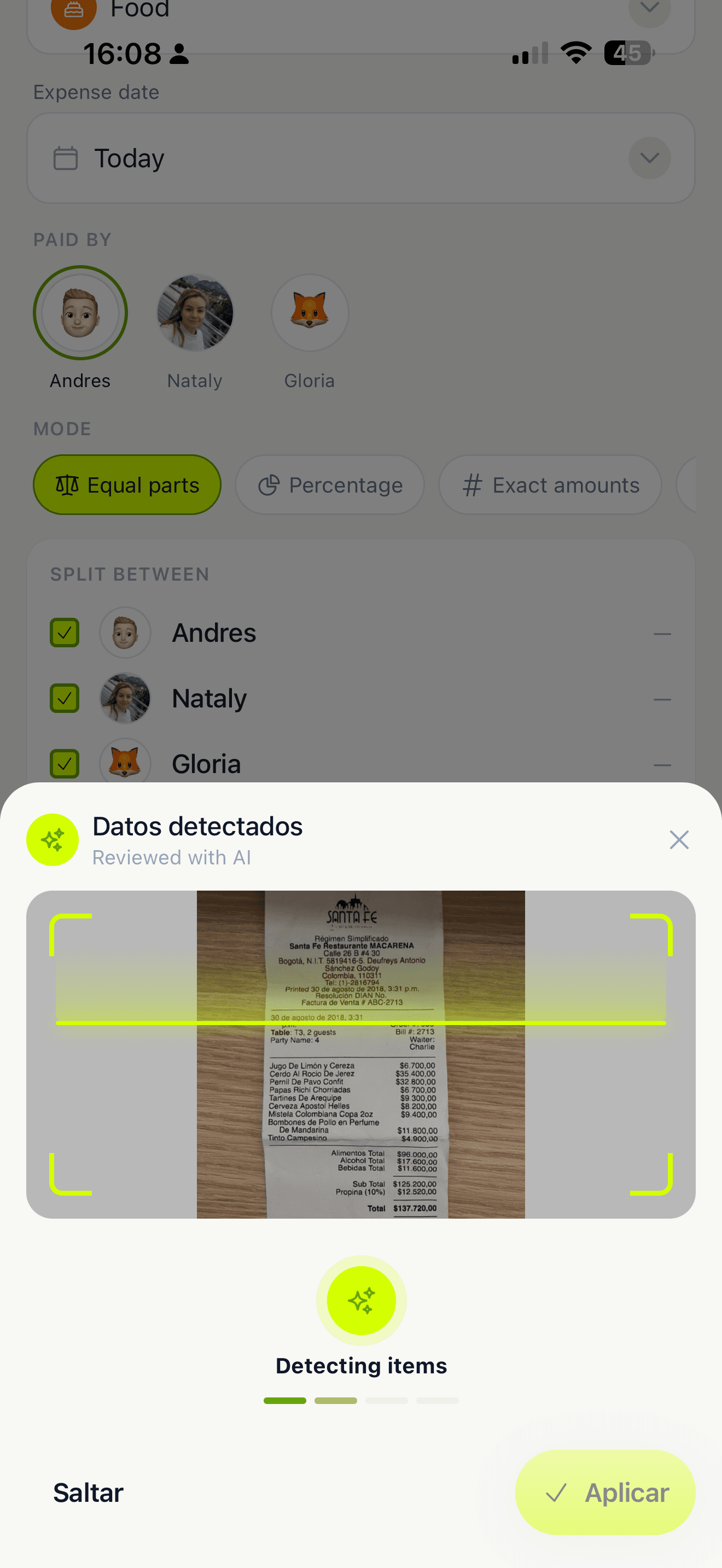 Snap and done · Parti